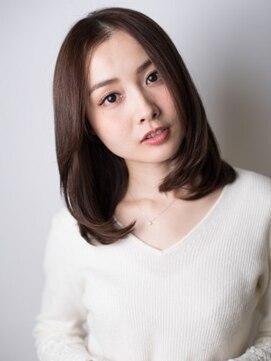 クアトログランシュ ひたちなか店(QUATRO×GranCieux) 【QUATRO】毛先ワンカールのエレガントストレート