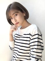 【GARDEN川谷】20代30代大人可愛い小顔ナチュラルボブ