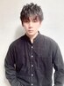 【メンズ限定】カット＋パーマ+最新マイクロバブル付☆  ￥10800