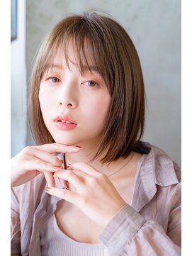 エイミー(Aimee) Aimee町田アンニュイボブ×マットグレージュ