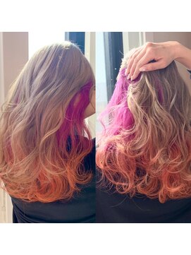 スターリバー(STAR RIVER) 大人可愛いさmax  派手髪カラー