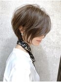 ハイライト×アッシュグレージュ×ひし形30代4【安野】★