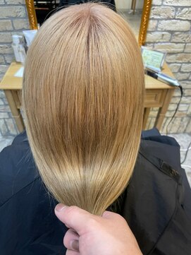 シェノン 西梅田(CHAINON) 似合わせカット/グレーベージュ/くびれヘア/髪質改善