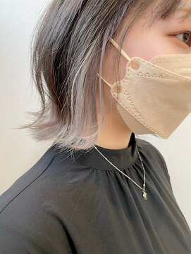 ザ キャンバス ミヤザキツネヒサ(THE CANVAS 宮崎恒久) インナーカラー/ホワイトアッシュ　T.Yamanouchi