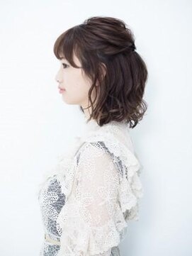 オレロ 国立(olelo) 大人ガーリー/似合わせカット/リバースセンターパート/国立