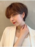 ふわくしゅマッシュショートボブ　20代30代40代50代