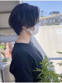［OCEAN Hair&Life 水田成美］丸みを残した前髪なしショート