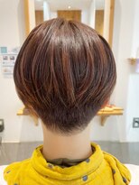 タイズ(ties)&nbsp;20代30代40代ナチュラルベリーショートピンクアッシュ無造作