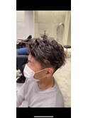 【倉敷】【岡山】【髪質改善】メンズ×スパイラルパーマ