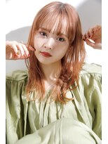 リノナ(Linona)&nbsp;ラウンドマッシュバング ハイライト バニラベージュ【LINONA】