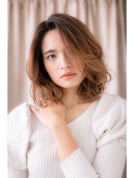 カバーヘア ブリス 大宮西口(COVER HAIR bliss) 外国人風カラーバリアージュ逆グラデーションZ大宮10代20代30代