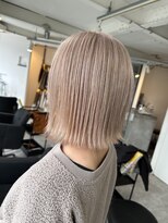 ラフ 難波店(LAFF)&nbsp;#黒髪#ボブルフ#ネビージュ#小顔#ワンレン