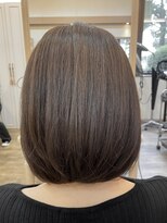 アルターリール(aL ter Rire)&nbsp;赤み消し◎アッシュベージュ×レイヤーボブ/中村郁未