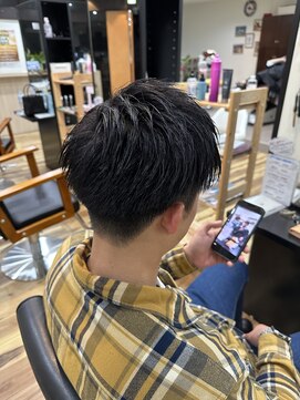 スウェル 千葉店(Swell) 刈り上げアップバングショート