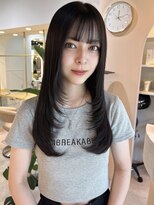 シックスバイギンザロンド 名古屋(six by ginza Lond) 顔周りレイヤースタイル