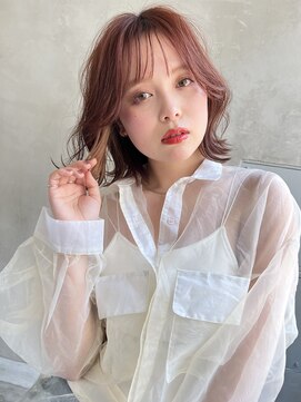 ケイト(kate) 【kate 大宮】ラベンダーピンク×ウェーブ巻き