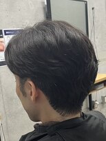 フイ 代々木(Hui)&nbsp;メンズ/アップバング/ツーブロックマッシュ/束間ショート/波巻き