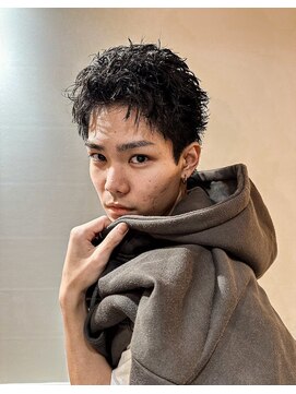 ブリーチ 金沢店(BLEACHi) オータムスパイキー(メンズパーマ/ツーブロック/短髪ヘア)