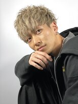 ヒロギンザ 新橋銀座口店(HIRO GINZA)&nbsp;ミルクティーベージュ×束感マッシュ