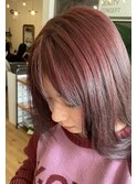 ヴィヴィットピンクヘアカラー