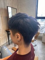 エヌアンドエー 杉戸高野台店(N&A)&nbsp;メンズカット 爽やかツーブロック 黒髪ショートアップバング