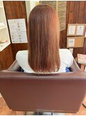 髪質改善カラー/20代30代/ロング/髪質改善
