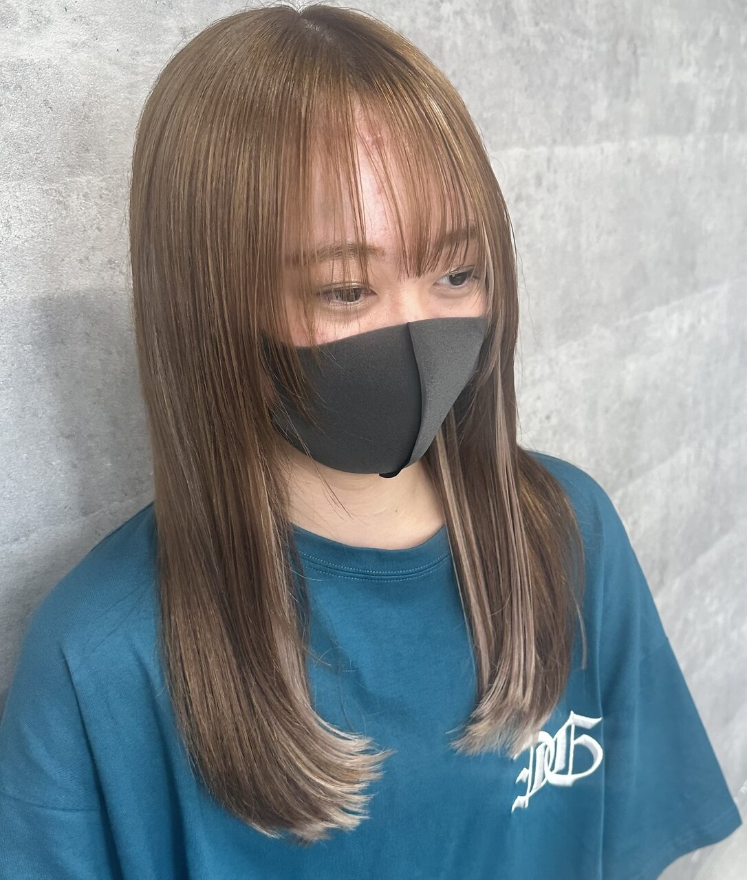 シールエクステで！サイドバング＆インナーカラー【L'wis乙津