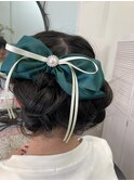 ピアノ発表会ヘアー