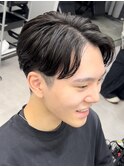 ニュアンスパーマ/毛流れパーマ/センターパート/八王子/岩名