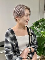 クリアーオブヘアー 栄南店(CLEAR of hair)&nbsp;ハイトーンショート／浅井