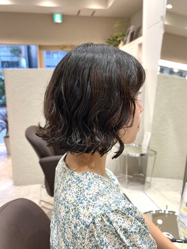 シュク 高円寺(SYUK) 切りっぱなしボブ/パーマヘア/ボブパーマ【SYUK 高円寺】