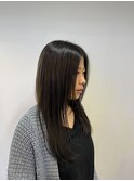 大人綺麗アッシュブラウン