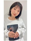 ショートバング×切りっぱなしボブ【藤沢/藤沢駅】