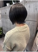 ショート×ブルーブラック
