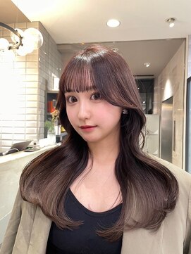 リリー(Lilley) 【西村光平】艶カラー/前髪顔周り/韓国ヘア