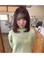ヘアーデザインハル(hair desigin hal) ピンクブラウン
