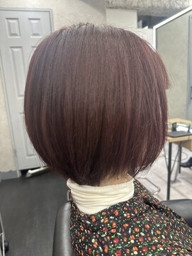 フラミューム 蒲田店(flammeum) くびれショートボブ