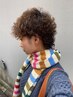 【学割U24】メンズカット＋波巻きパーマ＋眉カット
