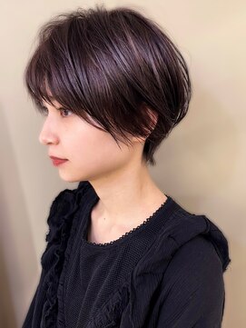 ヘアーアンドメイク サワ 上田本店(SAWA) 透明感【髪質改善】内巻き艶感ショートボブ小顔レイヤーカット