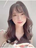 韓国風イメチェン透明感カラー