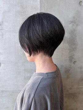 マサゴ アヴェダ(masago AVEDA) 大人世代に似合うナチュラルなショートボブ