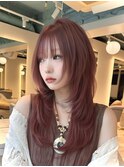 レイヤーカット/ハッシュカット/ハイレイヤー/ウルフカット/銀座