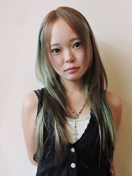 ブロック ジャポン(bloc japon) w color / layer cut　　choco mint design