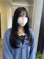 ゴウトゥデイシェアサロン 町田店(GO TODAY SHAiRE SALON)&nbsp;黒髪レイヤー【町田】