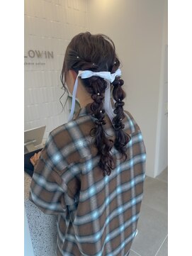 サロウィン 郡山店(SALOWIN) ツインアレンジ