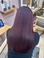 ソトエアンドマーブ 久喜店(SOTOE&marbb)&nbsp;ツヤと透明感両方叶うレッドバイオレット