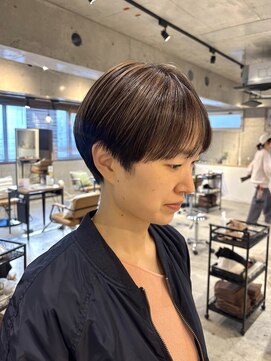 ラボヌールヘアーパルフェ 大宮西口店(La Bonheur hair parfait) アンブレラカラー　【松梨】