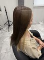 アグ ヘアー ベルス 大谷店(Agu hair BELLUS) オリーブベージュ×インナーにミルクティーベージュ♪