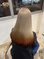 ディフィー 梅田(Defi) 梅田/ふんわりミディアム/ツヤ髪スタイル/デザインカラー