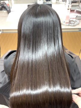 ロンドミラー 博多店(Lond Mirror) ミディアムレイヤー黒髪カタログココアベージュオリーブグレー